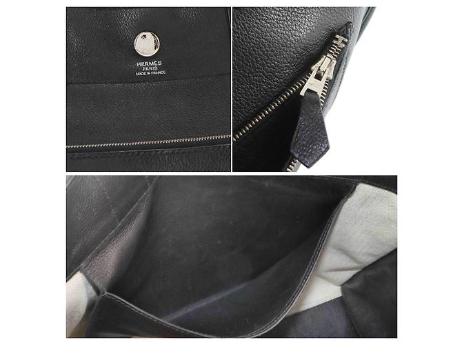 Hermès Borsa Hermes Sac Berlant Nero - vista 9