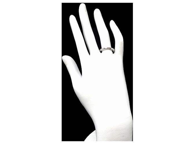 Tiffany & Co. Milgrain 1 Platinband Ring - Ansicht 6