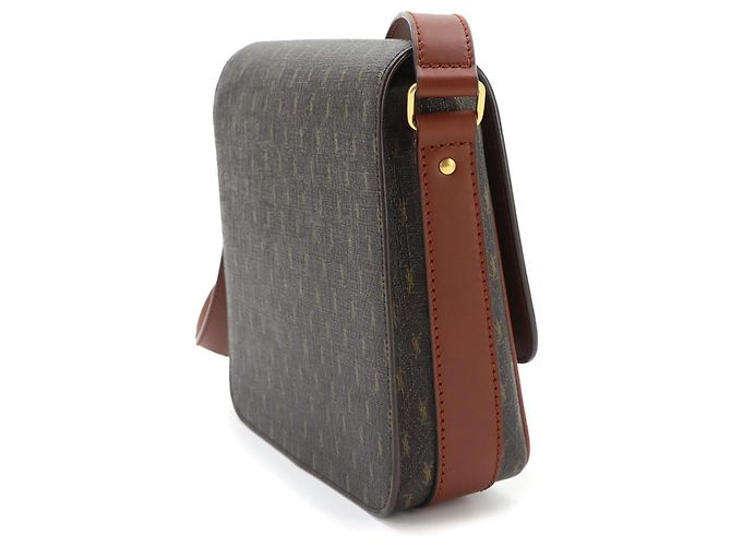 Borsa a mano e a tracolla Saint Laurent Le Monogram Medium Satchel Marrone - vista 3