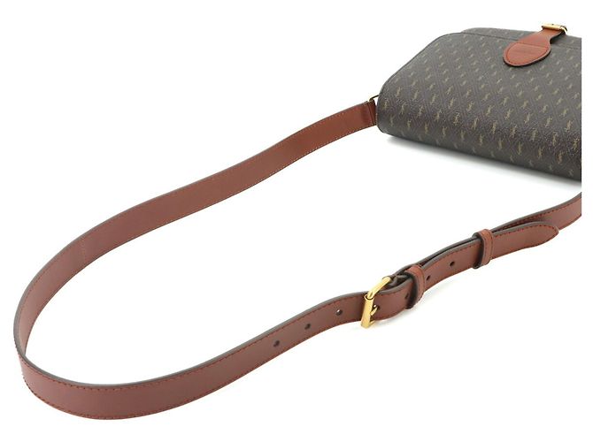 Borsa a mano e a tracolla Saint Laurent Le Monogram Medium Satchel Marrone - vista 5