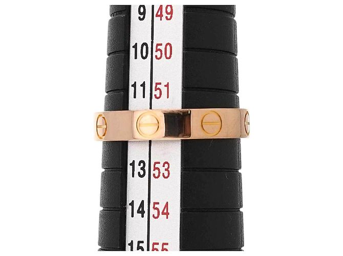 Anello Cartier Mini Love in oro rosa 18K - vista 5