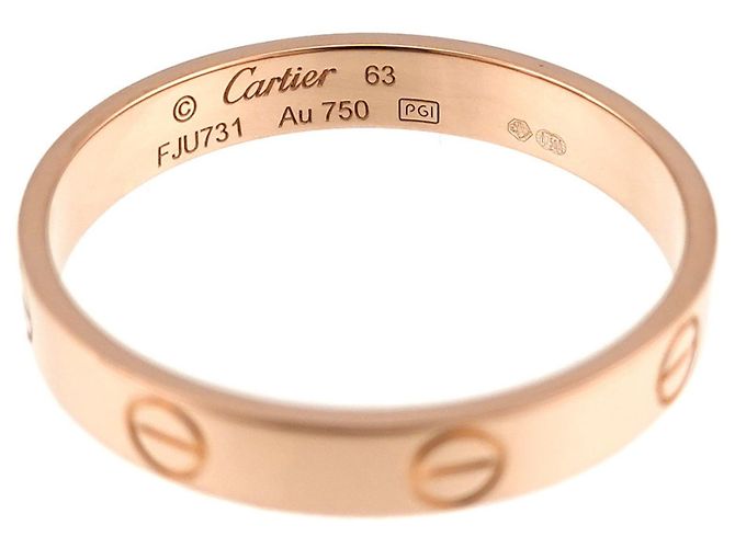 Cartier Mini Love Ring in Roségold - Ansicht 3