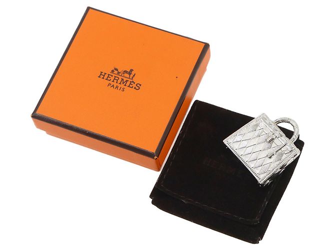 Hermès Charm Pendente Hermes Curiosite Kelly Argento - vista 2