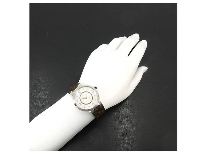 Louis Vuitton Tambour Monogram Damenuhr - Ansicht 2