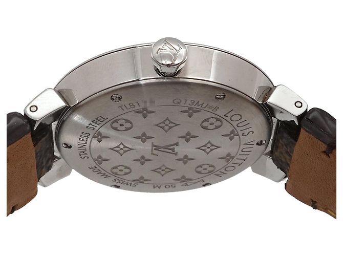 Louis Vuitton Tambour Monogram Damenuhr - Ansicht 4
