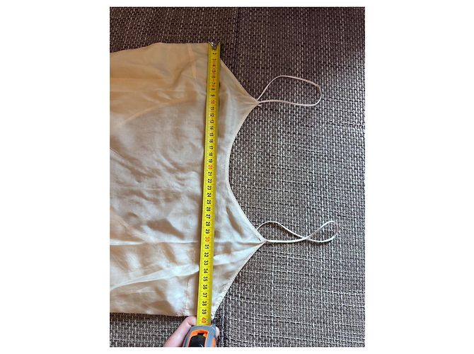 Vestido Prada Runway SS19 de seda con tachuelas Negro Blanco Beige - vista 10