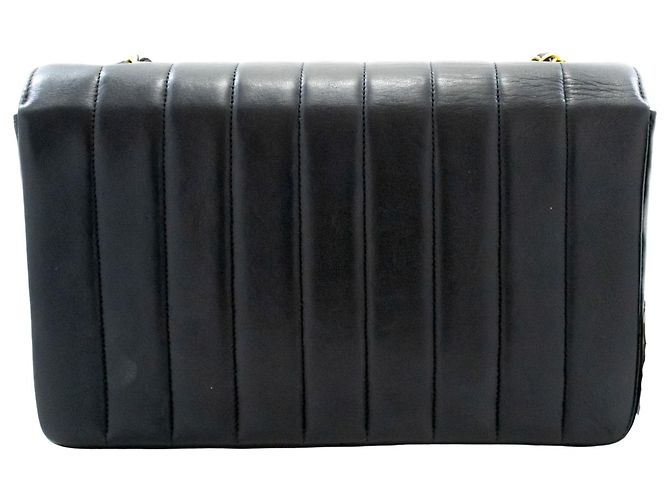 Chanel Mademoiselle Vintage Flap Lambskin Nero - vista 2