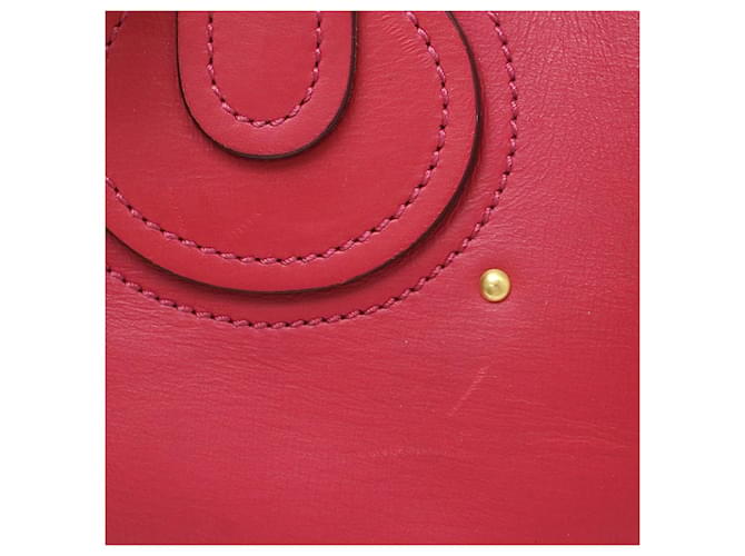 Chloé Chloe Paddington Lock Leather small Rot - Ansicht 7