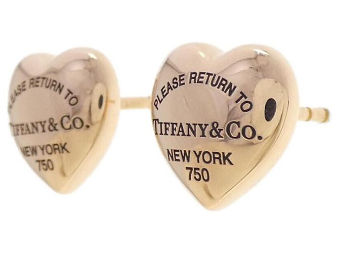 Orecchini a lobo Tiffany & Co. 750PG - vista 2