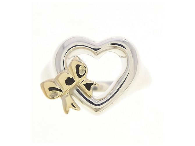 Anello a Fascia Tiffany & Co. 925 e Oro Giallo 18K - vista 2
