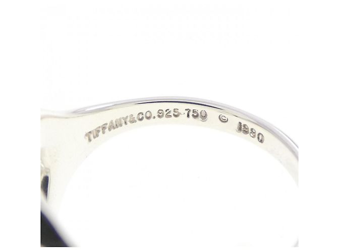 Anello a Fascia Tiffany & Co. 925 e Oro Giallo 18K - vista 4