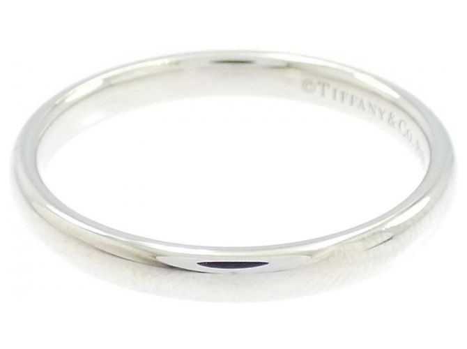Alianza de boda Tiffany & Co. de platino - vista 2