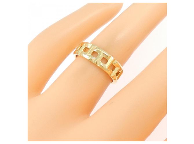 Tiffany & Co Anello Tiffany T True Wide in oro giallo 18K - vista 4