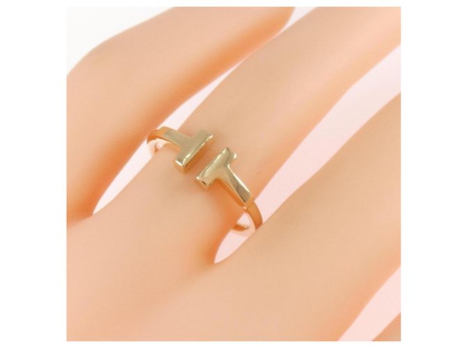 Tiffany & Co Anello Tiffany T Wire in oro rosa 18K - vista 5