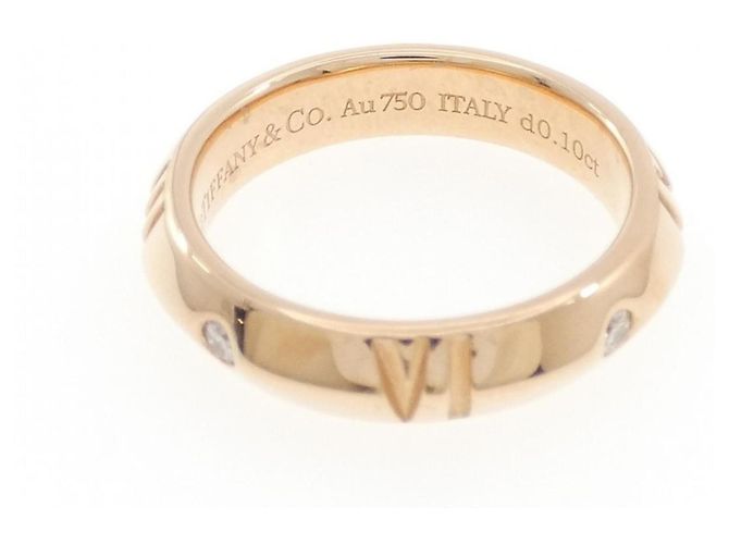Anello Tiffany & Co. Atlas X Closed Narrow Ring - vista 3