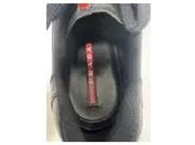 Sneakers Prada in pelle nera Nero - vista 4