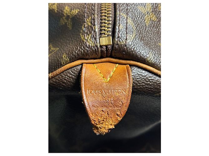Louis Vuitton Speedy 35 Monogram Bag Brown - view 5