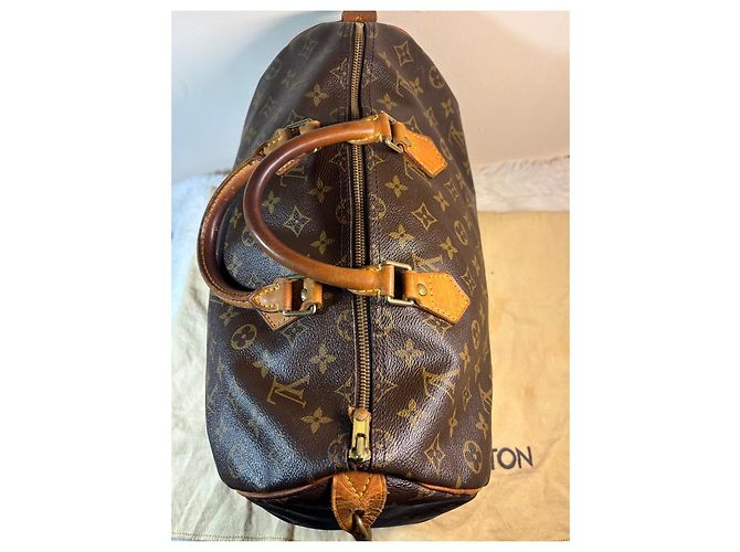 Louis Vuitton Speedy 35 Monogram Bag Brown - view 8