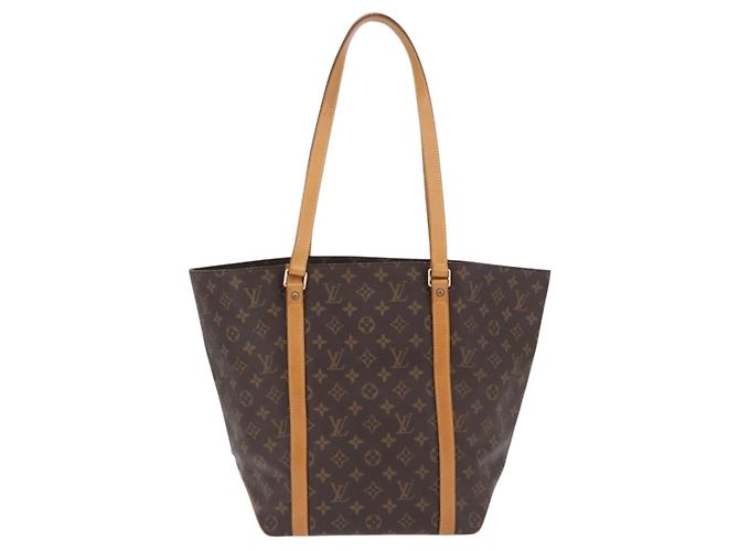 Borsa Shopping Louis Vuitton Monogram Marrone - vista 2