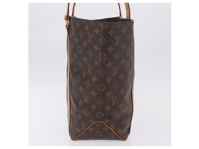 Borsa Shopping Louis Vuitton Monogram Marrone - vista 3