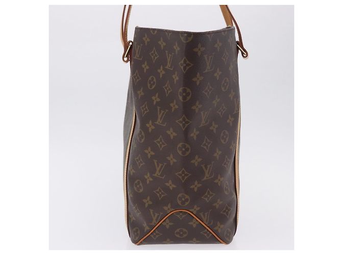 Borsa Shopping Louis Vuitton Monogram Marrone - vista 4