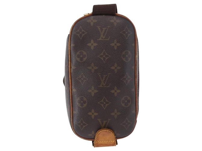 Louis Vuitton Pochette Gange Monogram Canvas Marrone - vista 2