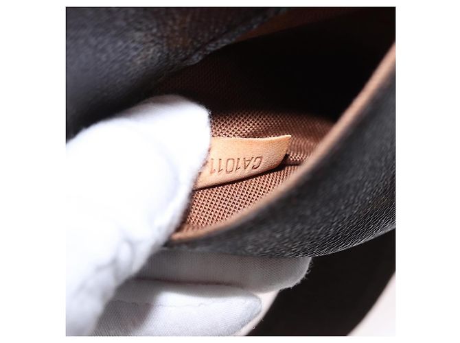 Louis Vuitton Pochette Gange Monogram Canvas Marrone - vista 7