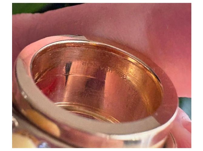 Anello Dinh Van Ariane in Oro Giallo e Diamanti D'oro - vista 4