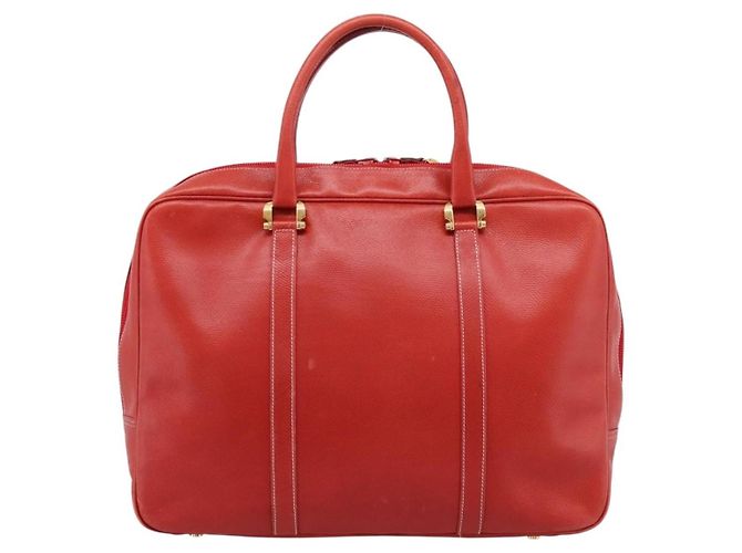 Loewe Anagram Business Leather Vermelho - vista 2
