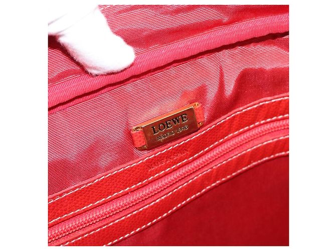 Loewe Anagram Business Leather Vermelho - vista 6