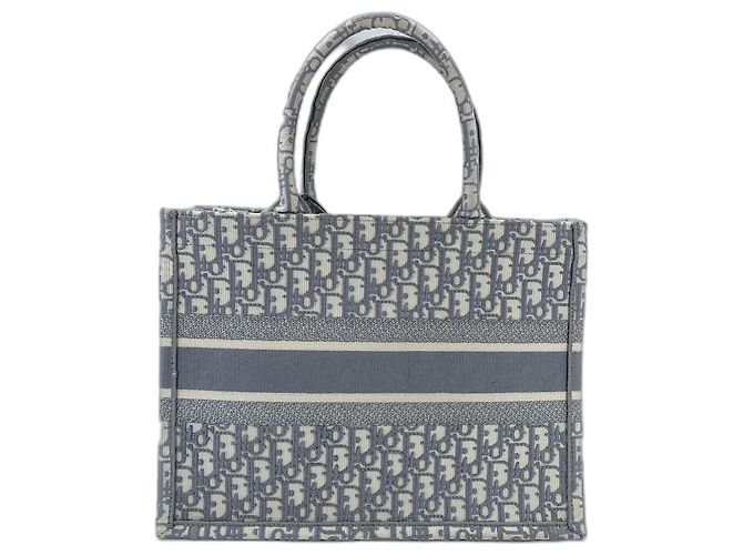 Borsa Book Tote Christian Dior in White Bianco - vista 2