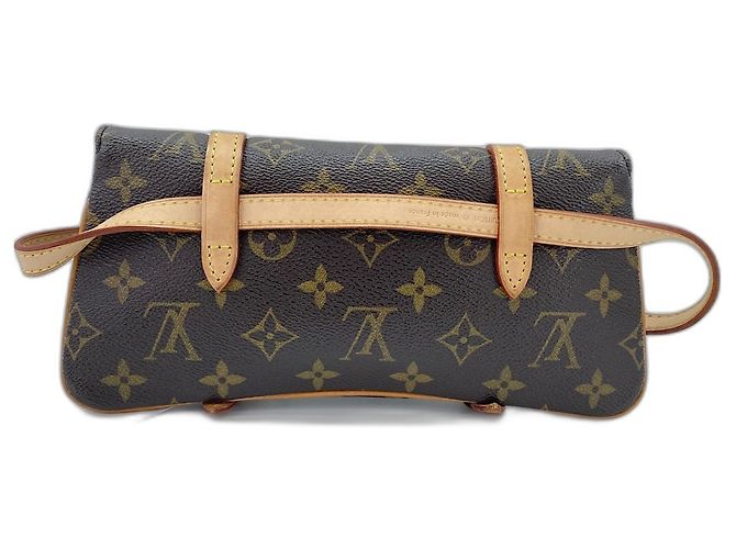Borsa a tracolla Louis Vuitton Pochette Marelle Marrone - vista 2
