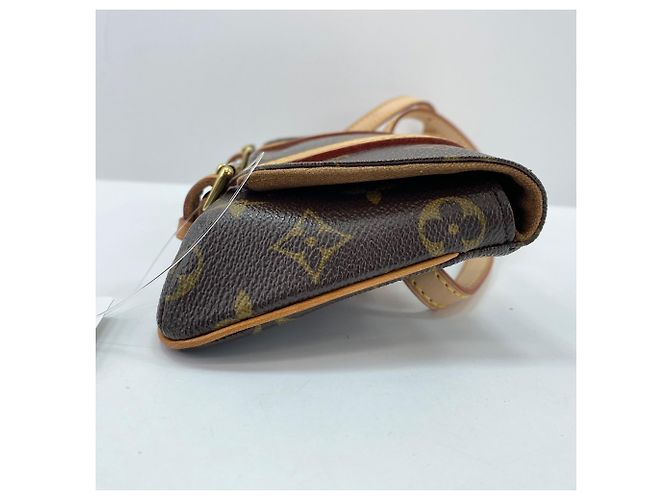 Borsa a tracolla Louis Vuitton Pochette Marelle Marrone - vista 3