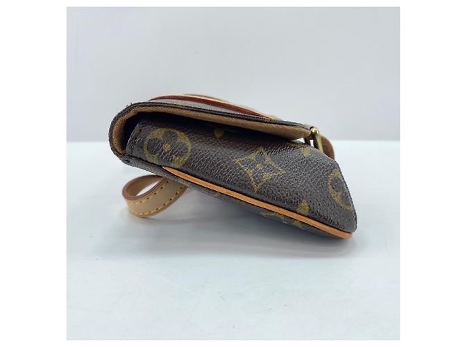 Borsa a tracolla Louis Vuitton Pochette Marelle Marrone - vista 4