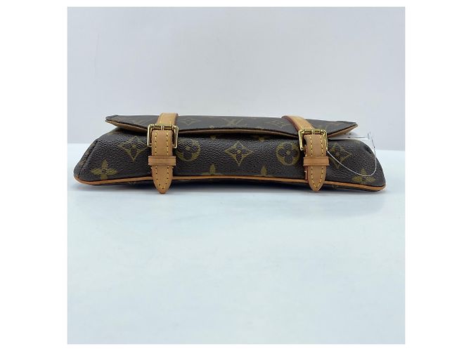 Borsa a tracolla Louis Vuitton Pochette Marelle Marrone - vista 5