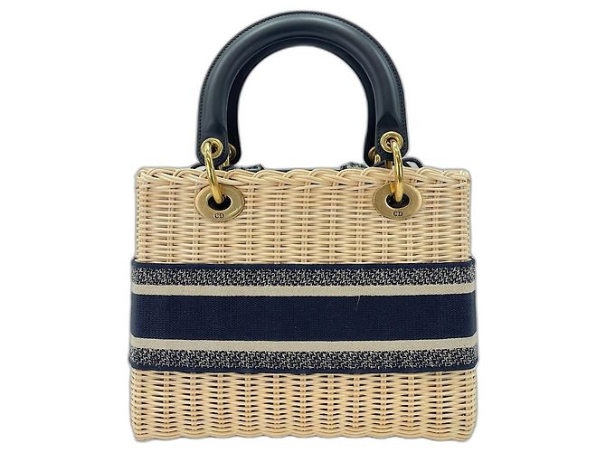 Borsa a mano e a tracolla Christian Dior Lady - Beige - vista 2