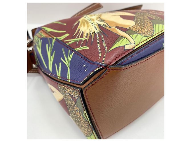 Borsa a Tracolla LOEWE Puzzle Bag Marrone - vista 6