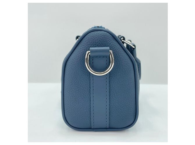 Borsa a mano Louis Vuitton Keepall XS Blu navy - vista 5