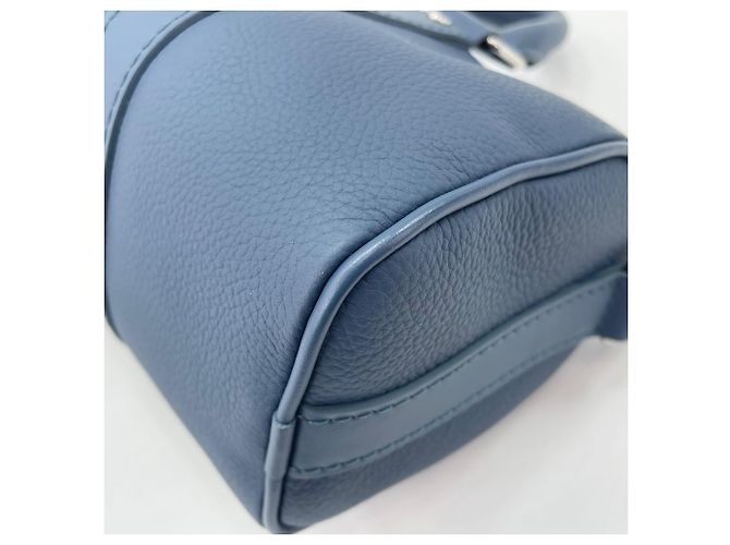 Borsa a mano Louis Vuitton Keepall XS Blu navy - vista 8
