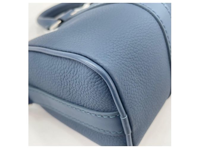 Borsa a mano Louis Vuitton Keepall XS Blu navy - vista 9