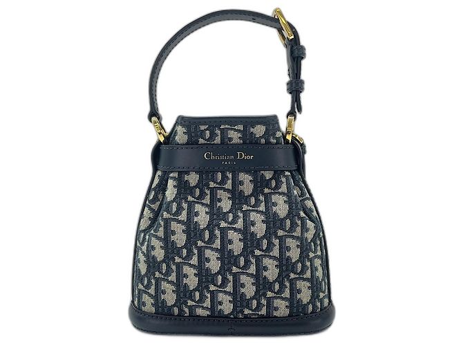 Borsa a mano/Borsa a tracolla Christian Dior Navy Blu navy - vista 3