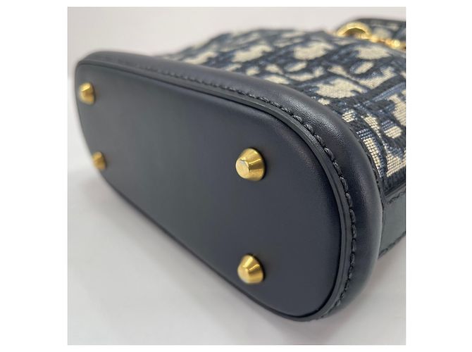 Borsa a mano/Borsa a tracolla Christian Dior Navy Blu navy - vista 9