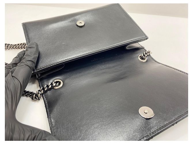 Borsa a tracolla nera Yves Saint Laurent Nero - vista 11