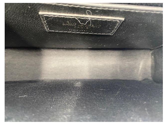 Borsa a tracolla nera Yves Saint Laurent Nero - vista 12