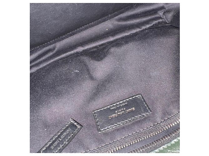 Borsa a mano e a tracolla Yves Saint Laurent Niki Verde - vista 11