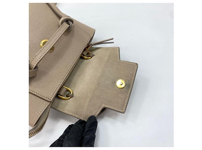 Céline Borsa Celine Belt Bag Nano Beige - vista 11