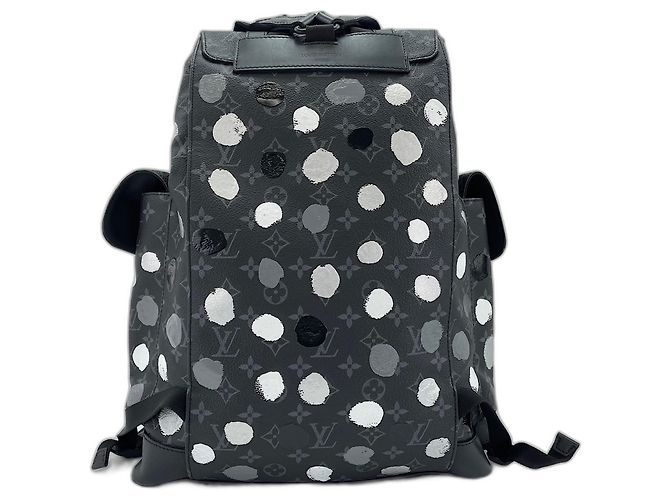Louis Vuitton Christopher MM Rucksack Schwarz - Ansicht 2