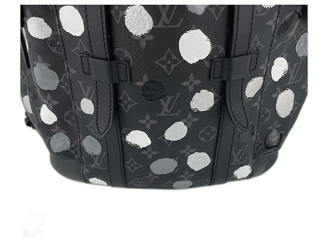 Louis Vuitton Christopher MM Rucksack Schwarz - Ansicht 3