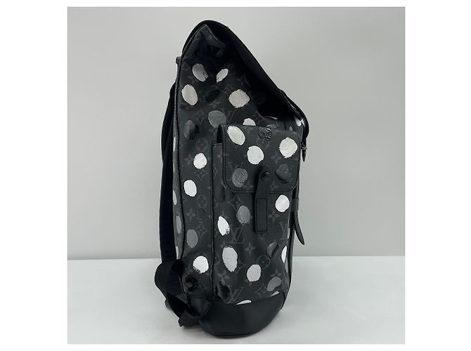 Louis Vuitton Christopher MM Rucksack Schwarz - Ansicht 4