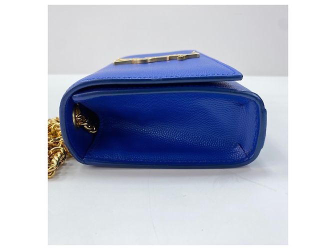 Borsa a tracolla Yves Saint Laurent Kate Blu - vista 3